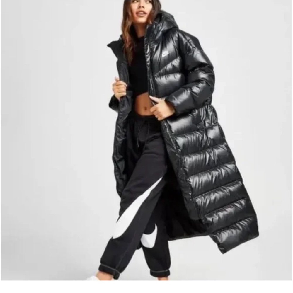 Nike Women's Black Down Puffer Coat